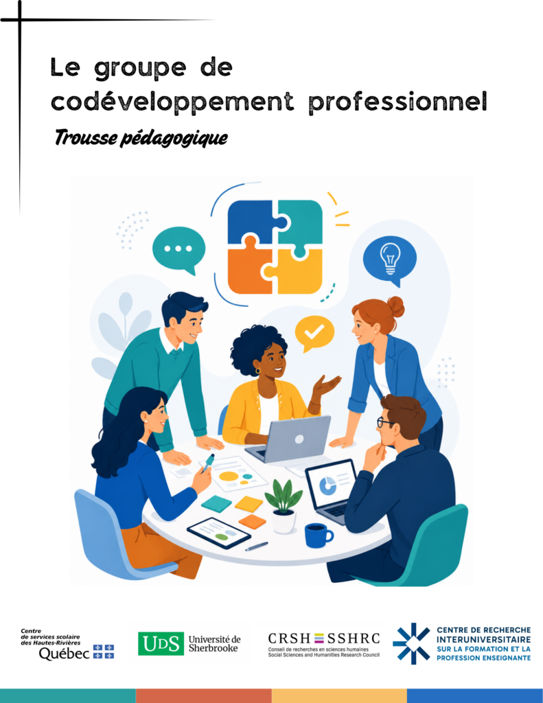 Page couverture de la trousse pédagogique sur le groupe de codéveloppement professionnel